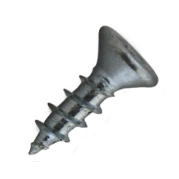 Csh Wood Screw, #6, 1/2 in, Zinc Plated Stainless Steel Flat Head Square Drive, 25000 PK 0.FSC06012Z17 - main